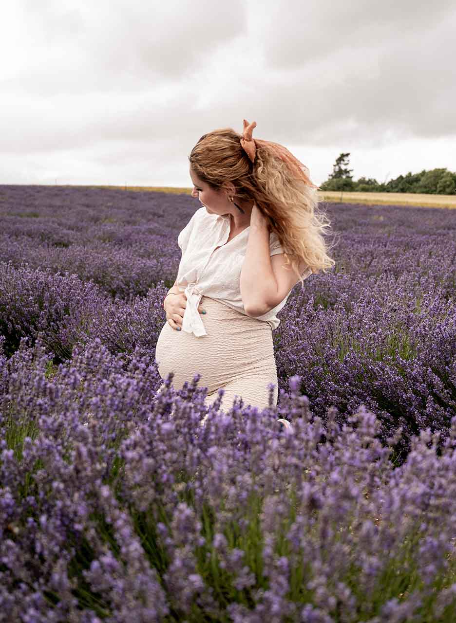 lavender pregnant